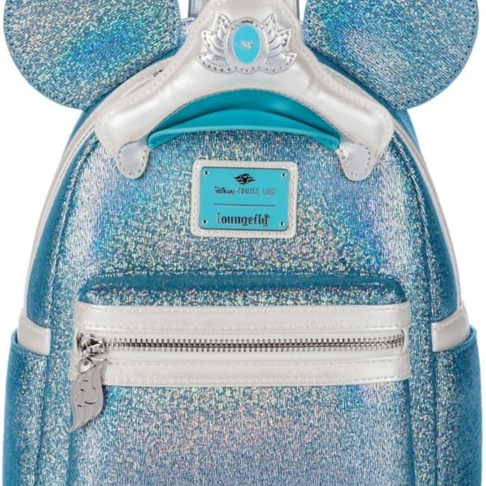Loungefly Disney DCL Cruise Line 25th Anniversary Shimmering Seas Mini
